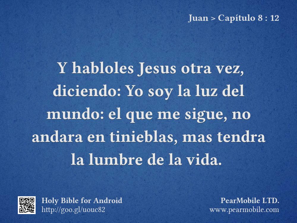Juan, Capítulo 8:12